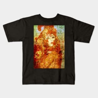 Venice Carnival. Red Dream Kids T-Shirt